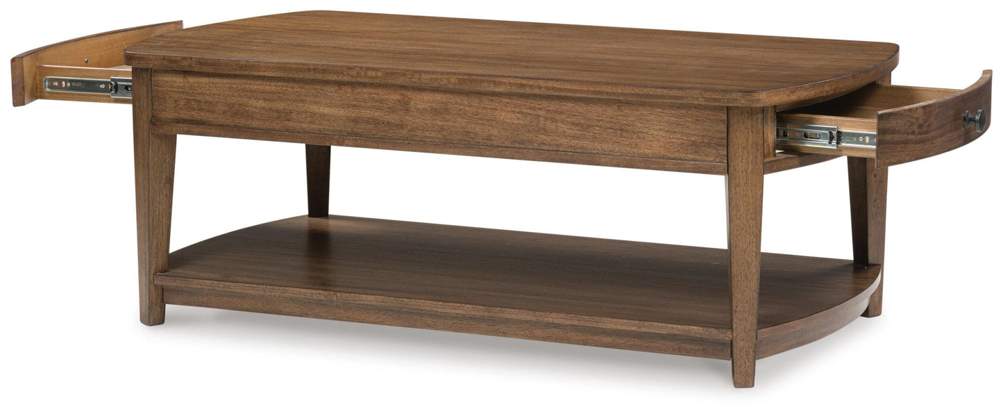 Ashley Burkbyer Brown Coffee Table