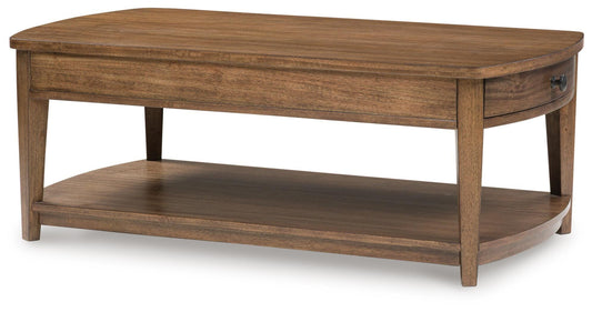 Ashley Burkbyer Brown Coffee Table