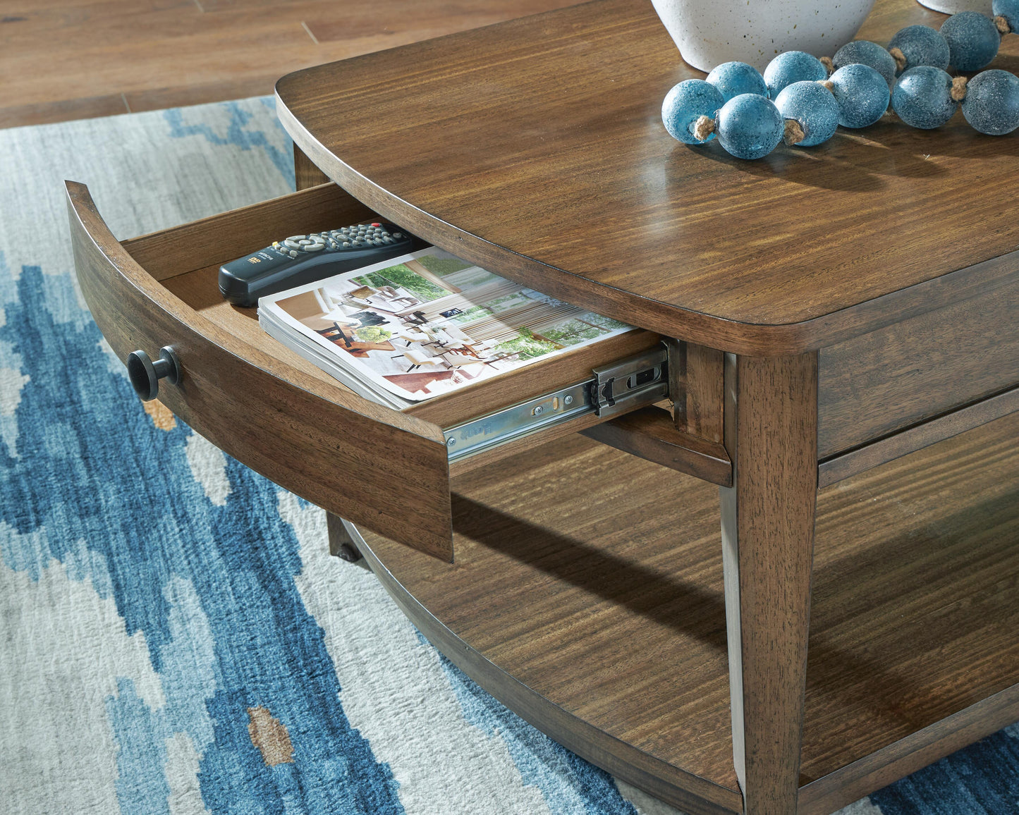 Ashley Burkbyer Brown Coffee Table