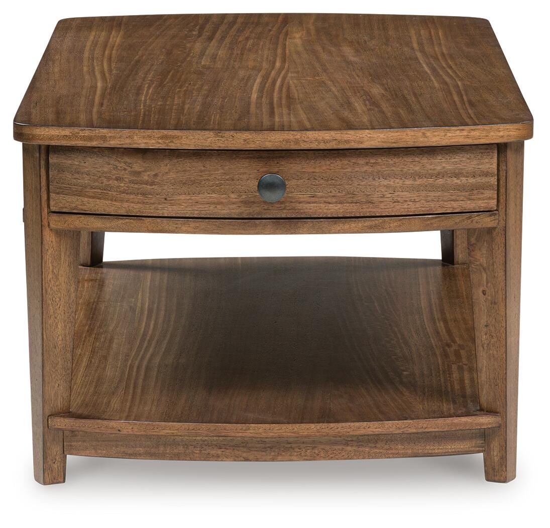 Ashley Burkbyer Brown Coffee Table