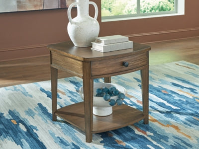 Ashley Burkbyer Brown End Table