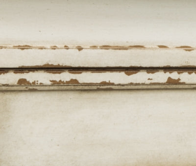 Ashley Realyn White / Brown Chairside End Table