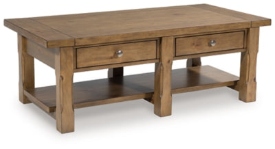 Ashley Vandenmore Medium Brown Coffee Table