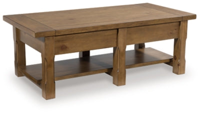 Ashley Vandenmore Medium Brown Coffee Table
