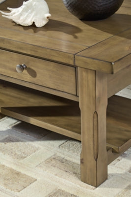 Ashley Vandenmore Medium Brown Coffee Table