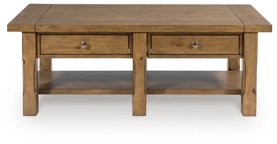 Ashley Vandenmore Medium Brown Coffee Table