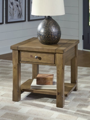 Ashley Vandenmore Medium Brown End Table