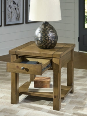 Ashley Vandenmore Medium Brown End Table