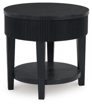 Ashley Marstream Black End Table