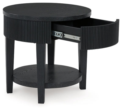 Ashley Marstream Black End Table