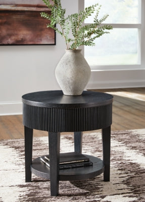 Ashley Marstream Black End Table