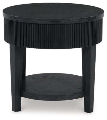 Ashley Marstream Black End Table