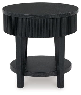 Ashley Marstream Black End Table