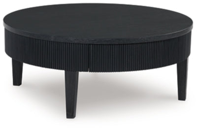 Ashley Marstream Black Coffee Table