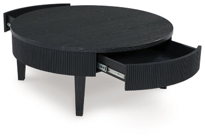 Ashley Marstream Black Coffee Table