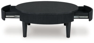 Ashley Marstream Black Coffee Table