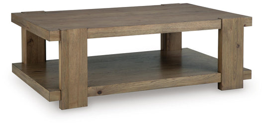 Ashley Flangren Light Brown Coffee Table