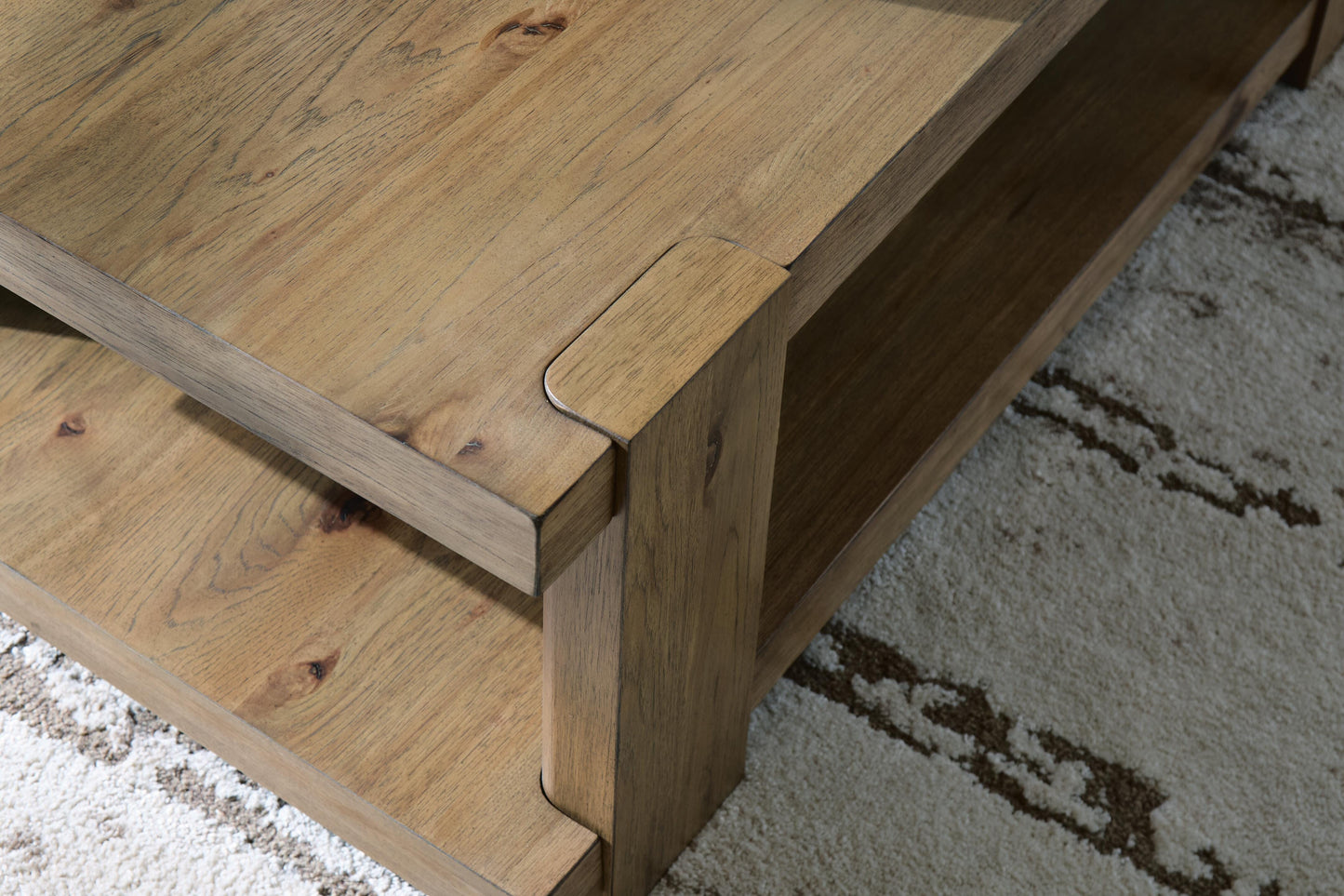 Ashley Flangren Light Brown Coffee Table