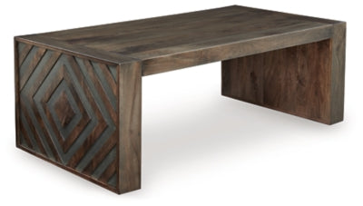 Ashley Dreggan Brown Coffee Table