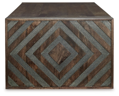 Ashley Dreggan Brown Coffee Table