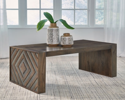 Ashley Dreggan Brown Coffee Table
