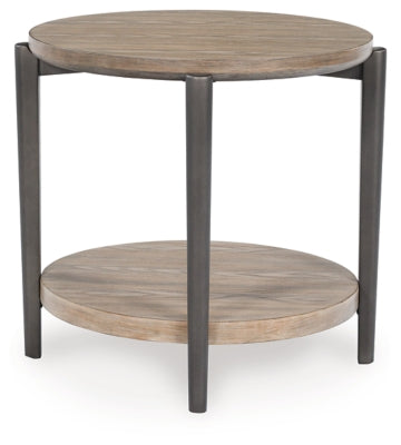 Ashley Dyonton Light Grayish Brown End Table