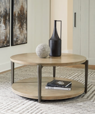 Ashley Dyonton Light Grayish Brown Coffee Table