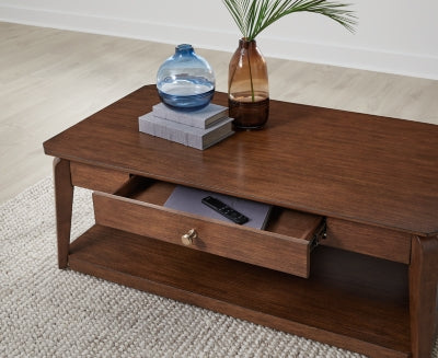 Ashley Trenmour Medium Brown Coffee Table