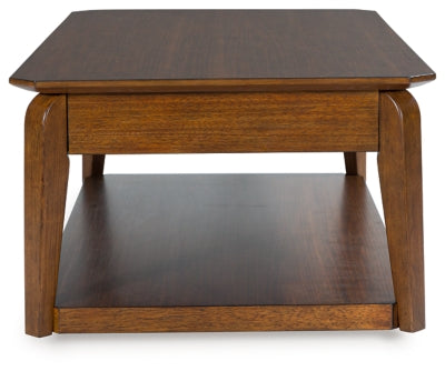 Ashley Trenmour Medium Brown Coffee Table