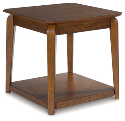 Ashley Trenmour Medium Brown End Table