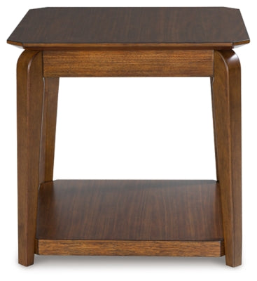 Ashley Trenmour Medium Brown End Table