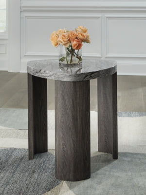 Ashley Surmour Gray Brown End Table