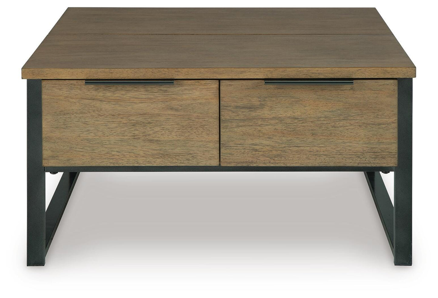 Ashley Montia Light Brown Lift-Top Coffee Table