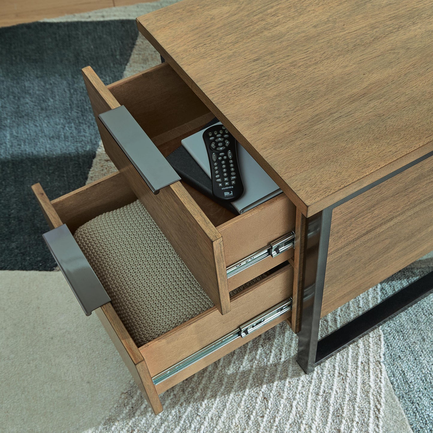 Ashley Montia Light Brown End Table