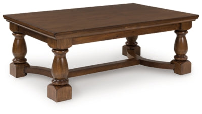 Ashley Sturlayne Brown Coffee Table