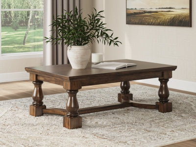 Ashley Sturlayne Brown Coffee Table