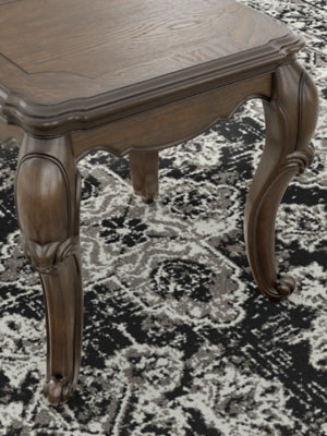 Ashley Maylee Dark Brown End Table