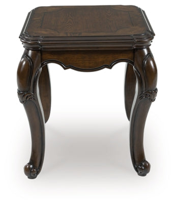 Ashley Maylee Dark Brown End Table
