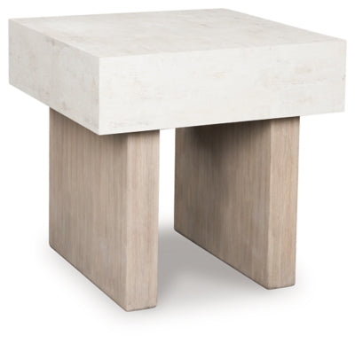 Ashley Jorlaina Light Grayish Brown End Table