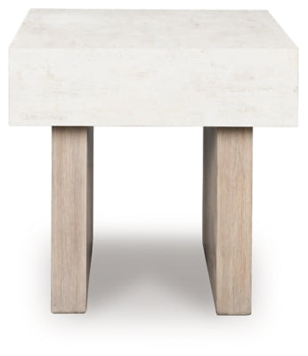 Ashley Jorlaina Light Grayish Brown End Table
