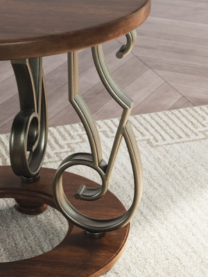 Ashley Frallyn Dark Brown End Table