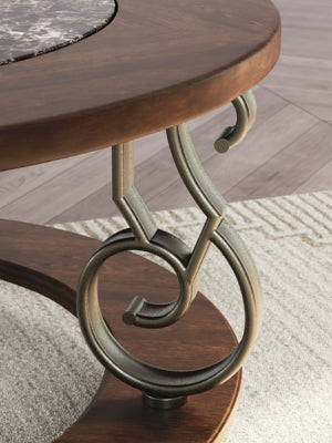 Ashley Frallyn Dark Brown Coffee Table