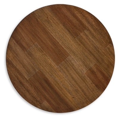 Ashley Kraeburn Brown Black End Table