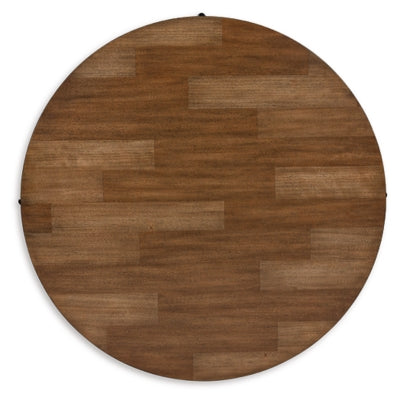 Ashley Kraeburn Brown Black Coffee Table