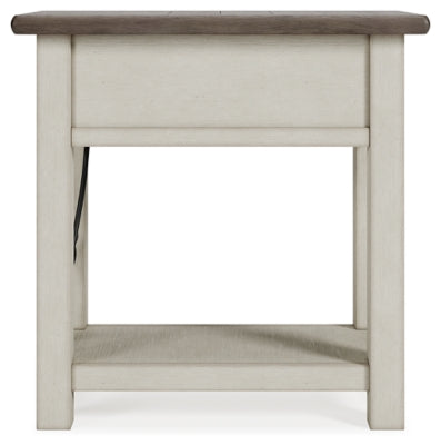 Ashley Bolanburg Two-tone Chairside End Table