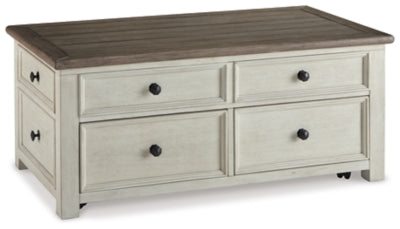 Ashley Bolanburg Two-tone Coffee Table with Lift Top
