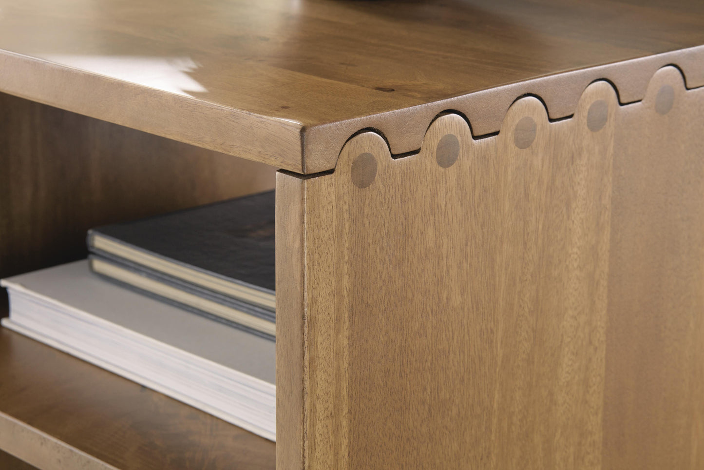 Ashley Ella Grove Rich Brown End Table