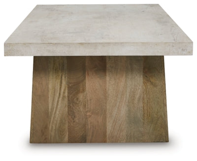 Ashley Brendalhouse Light Brown Coffee Table
