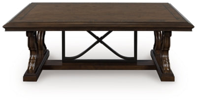 Ashley Maylee Dark Brown Coffee Table