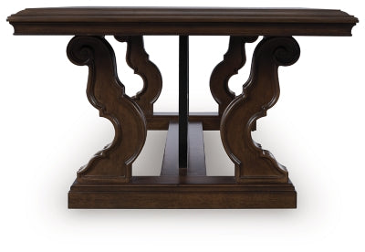 Ashley Maylee Dark Brown Coffee Table